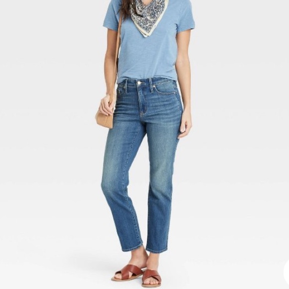 Universal Thread High Rise Slim Straight Jeans